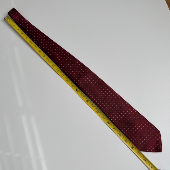 Brooks Brothers Maroon Silk Tie 60 inch - Picture 5 of 6